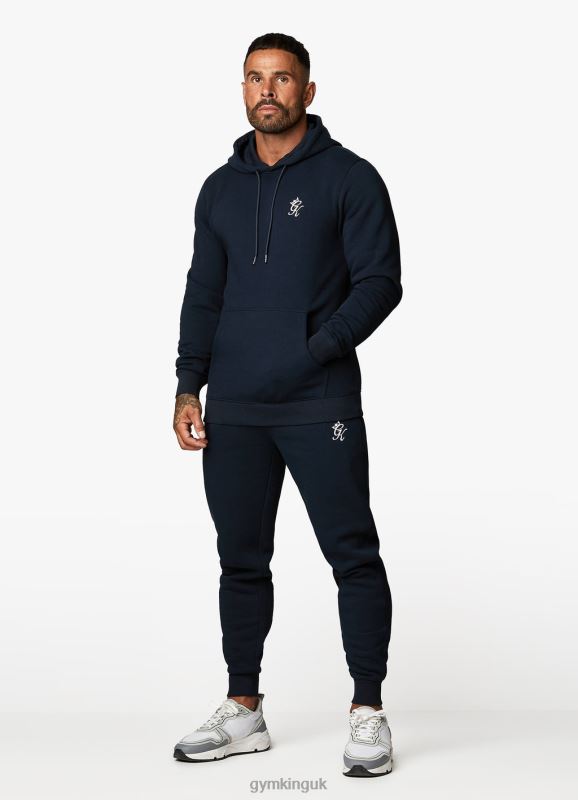 Gym King Fundamental Hood Tracksuit Navy Men Clothing J2PFB245