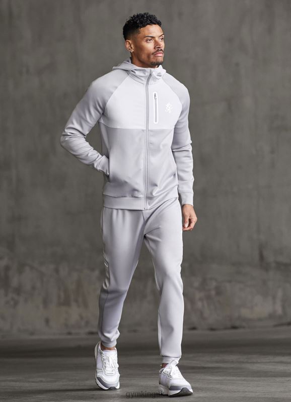 Gym King Ripstop Tracksuit Shadow Grey Men Clothing J2PFB258