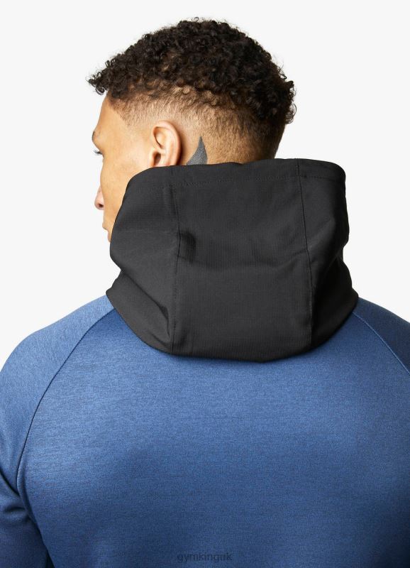 Gym King Endurance Full Zip Hood Navy/Black Men Clothing J2PFB271