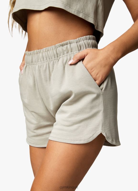 Gym King Established Jersey Short Dusky Sage Women Clothing J2PFB363