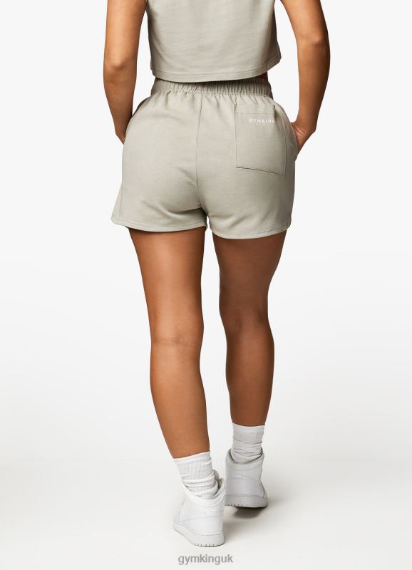 Gym King Established Jersey Short Dusky Sage Women Clothing J2PFB363