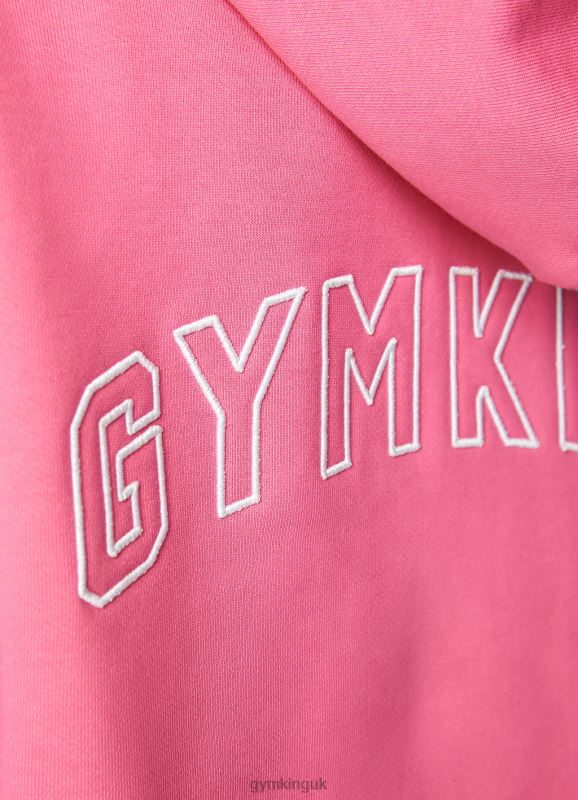 Gym King Malibu Oversized Hood Paradise Pink Women Clothing J2PFB344