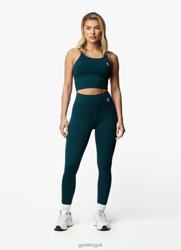 Gym King 365 Long Line Tank Pine Green Women Clothing J2PFB547