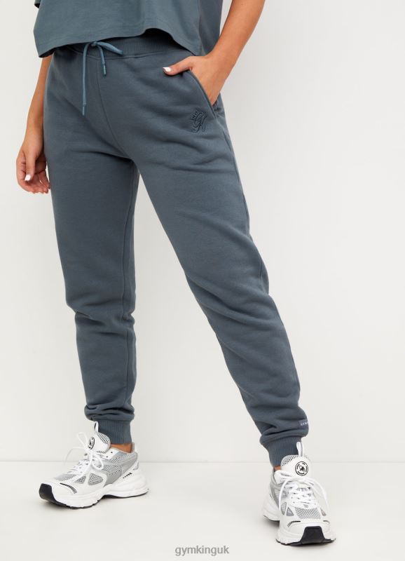 Gym King Basis Oversized Joggers Stormy Blue Women Clothing J2PFB602