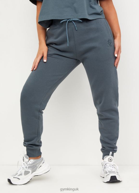 Gym King Basis Oversized Joggers Stormy Blue Women Clothing J2PFB602