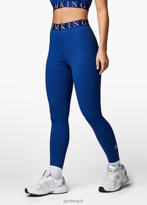 Gym King Impact Legging Galaxy Blue/Blue Steel Women Clothing J2PFB328