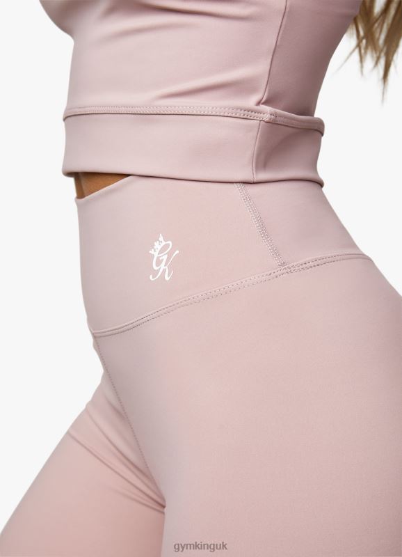 Gym King365 5 Inch Short Pink Meringue Women Clothing J2PFB509