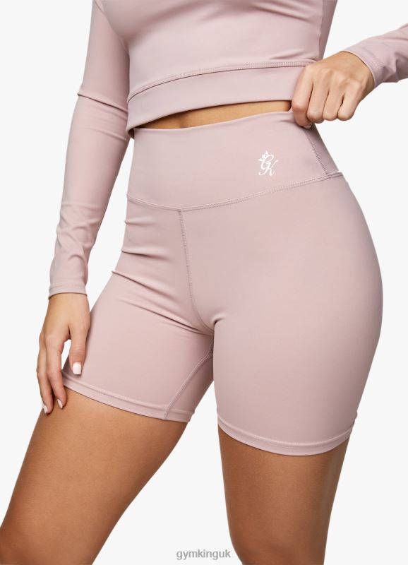 Gym King365 5 Inch Short Pink Meringue Women Clothing J2PFB509