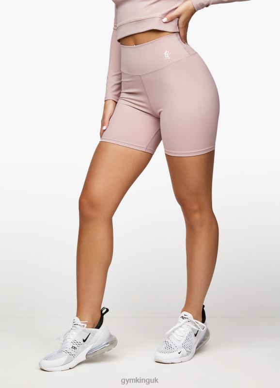 Gym King365 5 Inch Short Pink Meringue Women Clothing J2PFB509