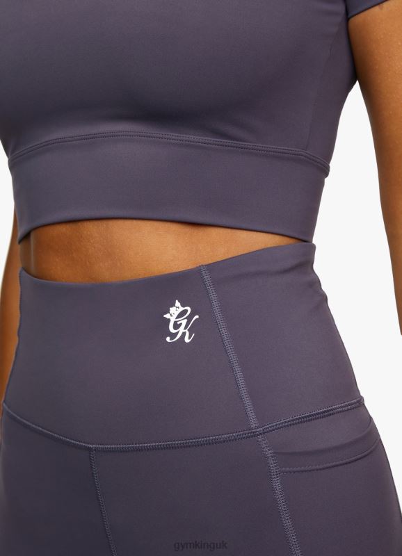 Gym King Dominate 5 Inch Short Deep Navy Women Clothing J2PFB505