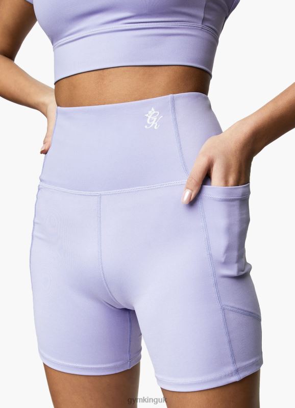 Gym King Dominate 5 Inch Short Lilac Orchid Women Clothing J2PFB512